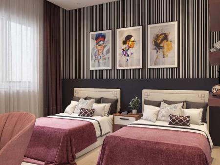 غرف نوم فندقية